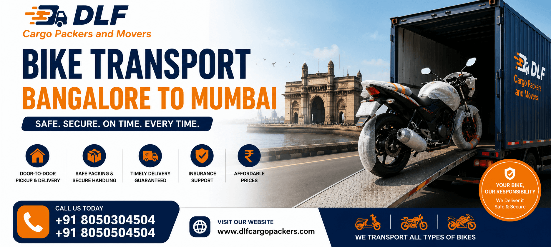 Bike Transport Services in Bangalore 